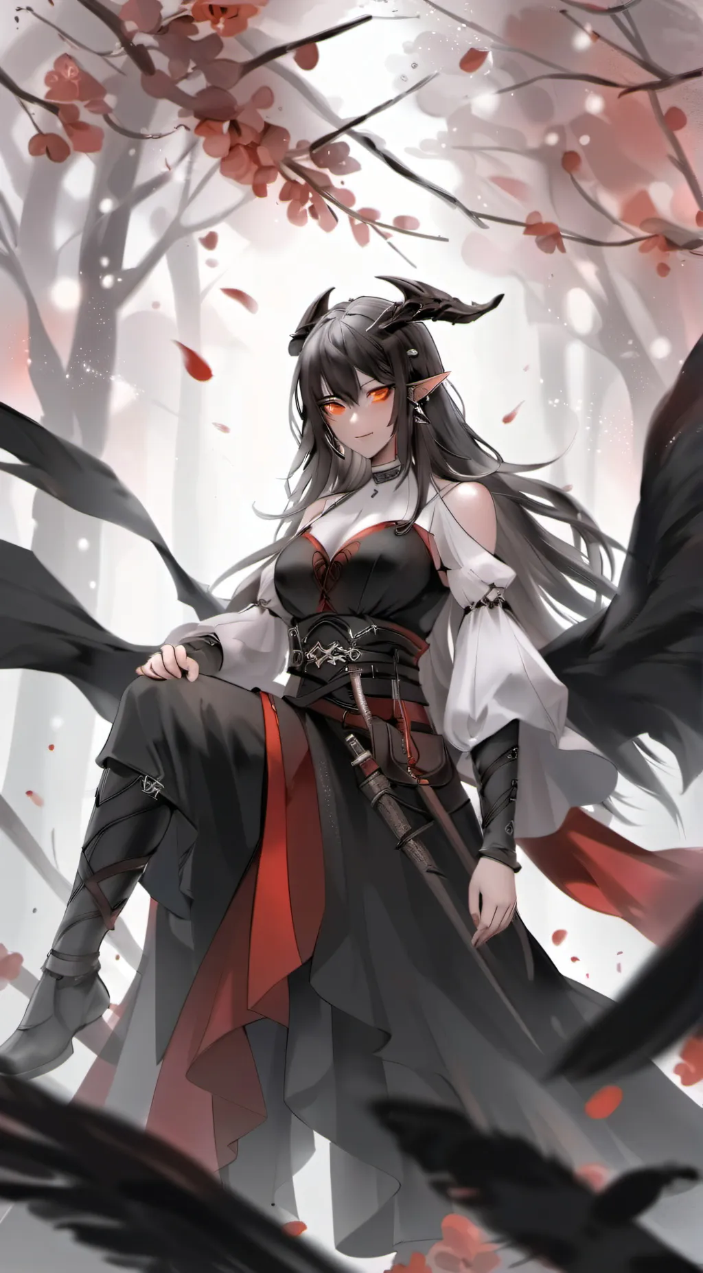 ai character: luna background