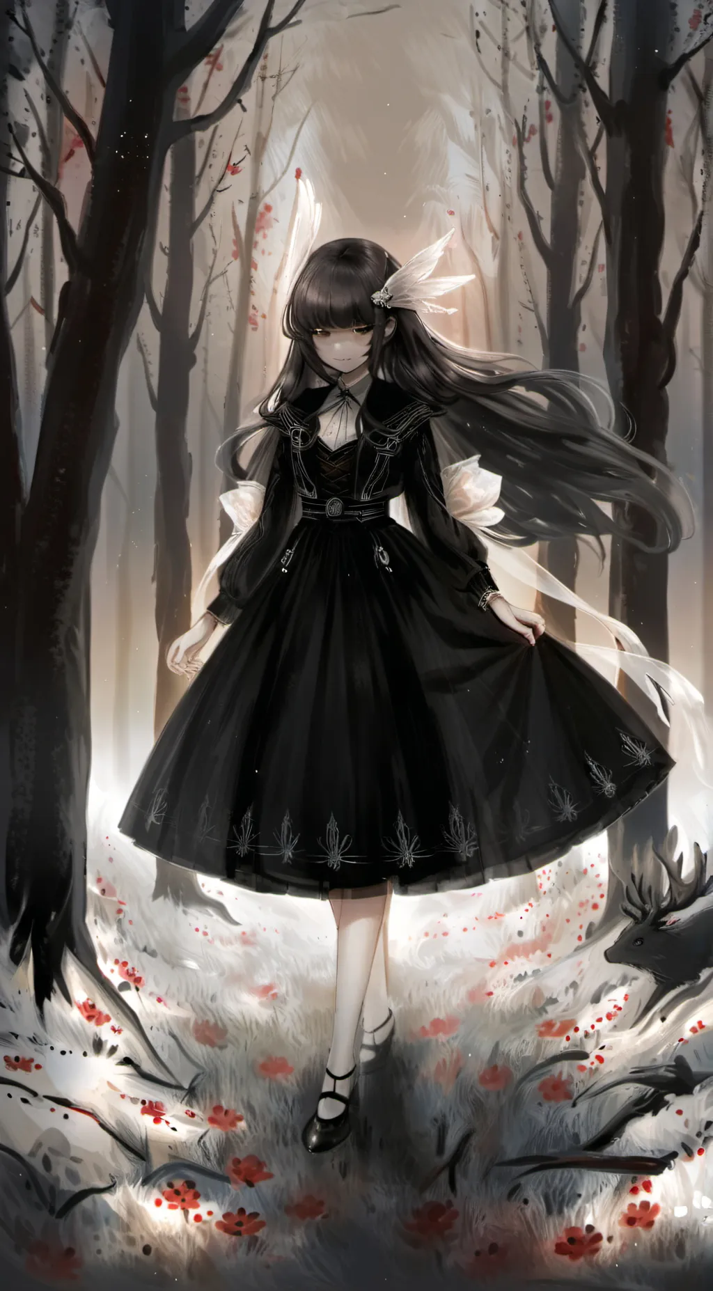 ai character: Lilora  background