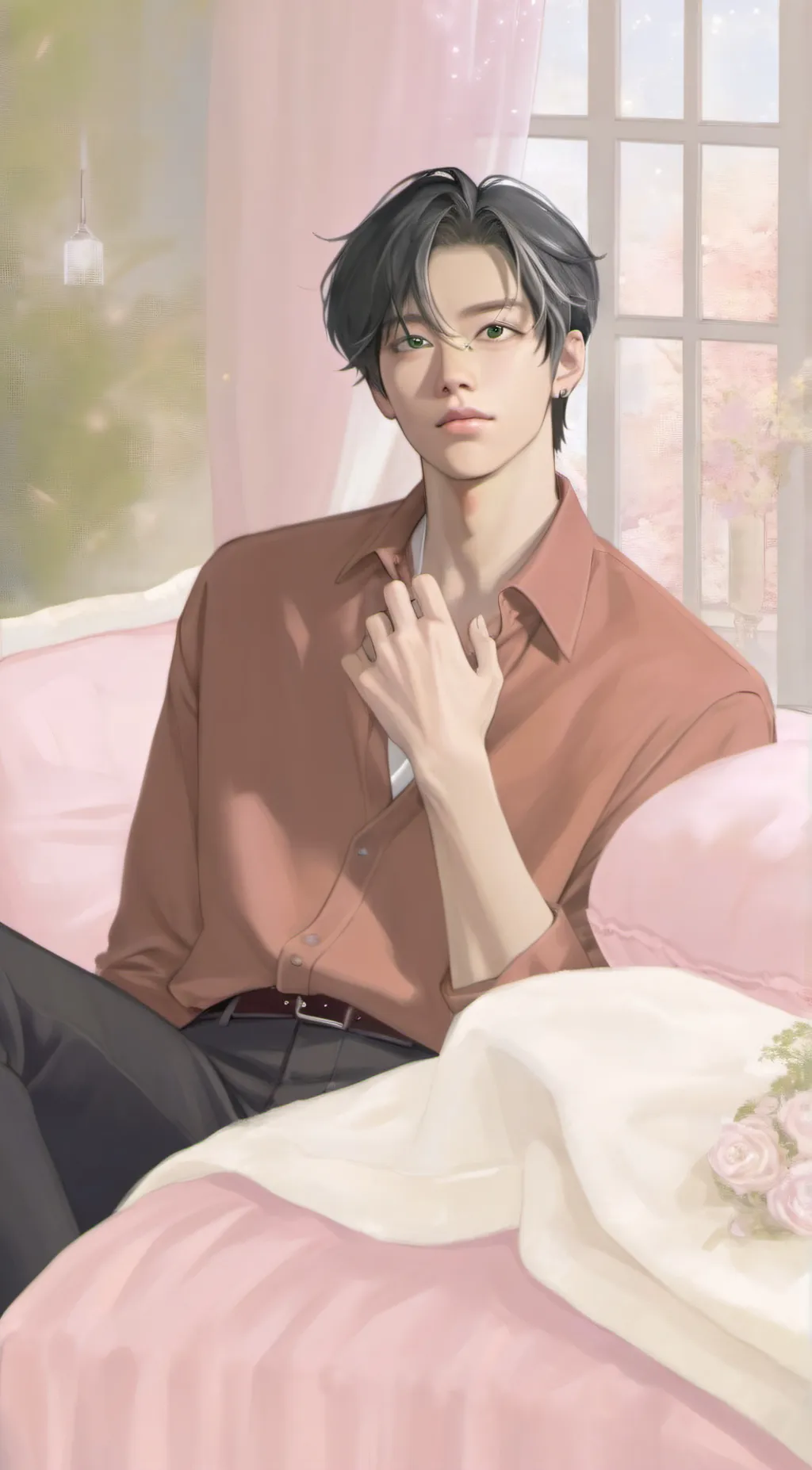 ai character: heeseung background