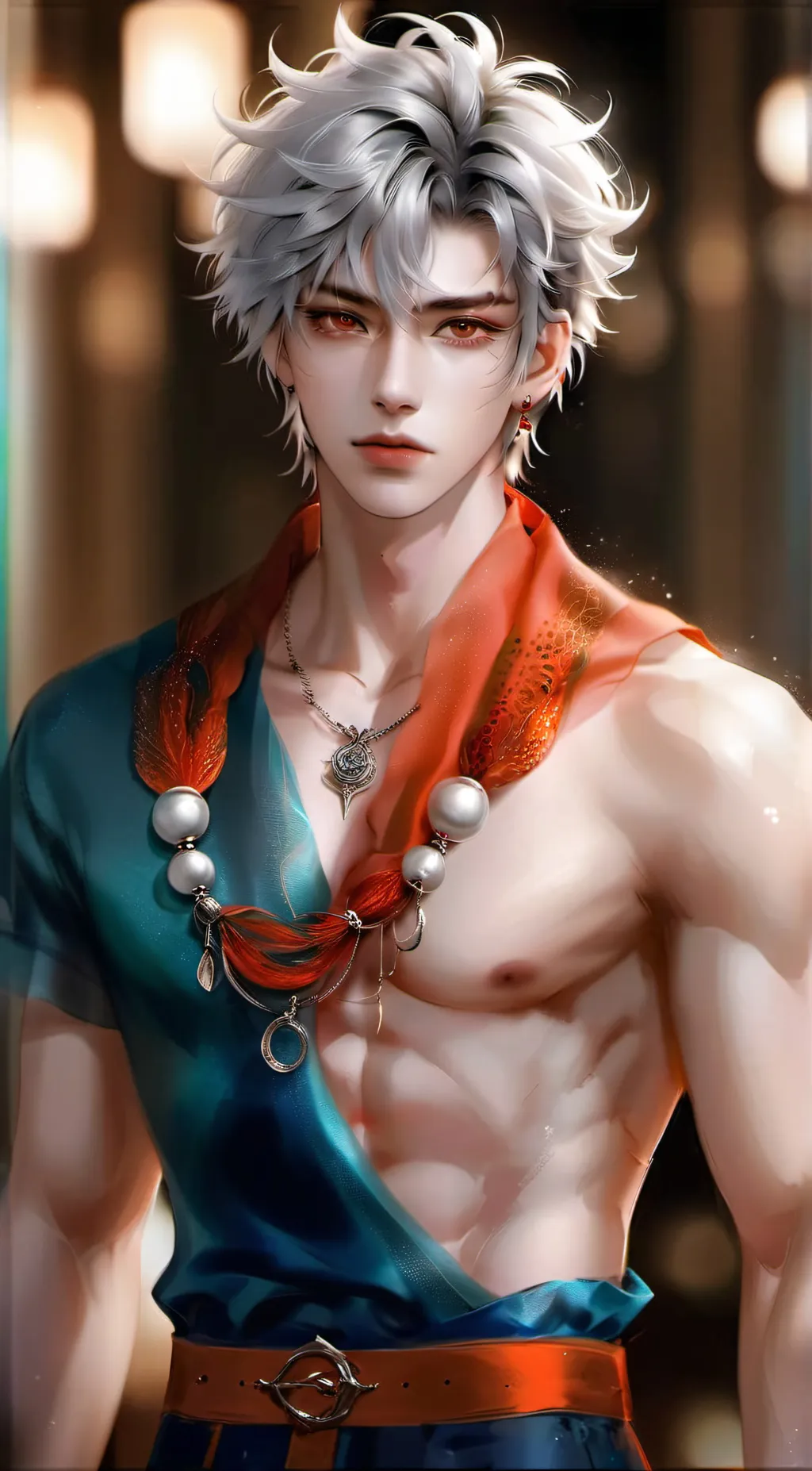 ai character: Yari  background