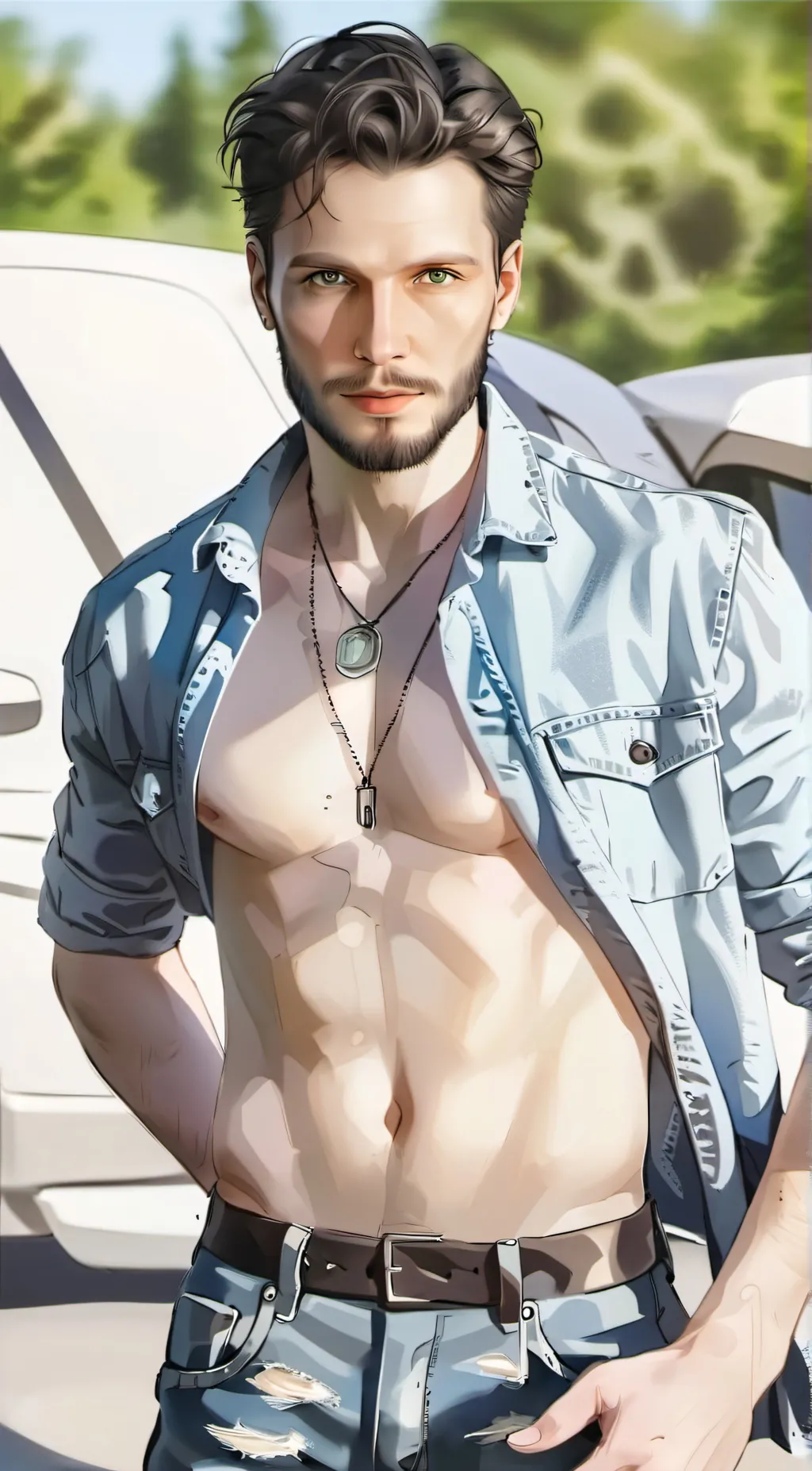 ai character: Lucas background