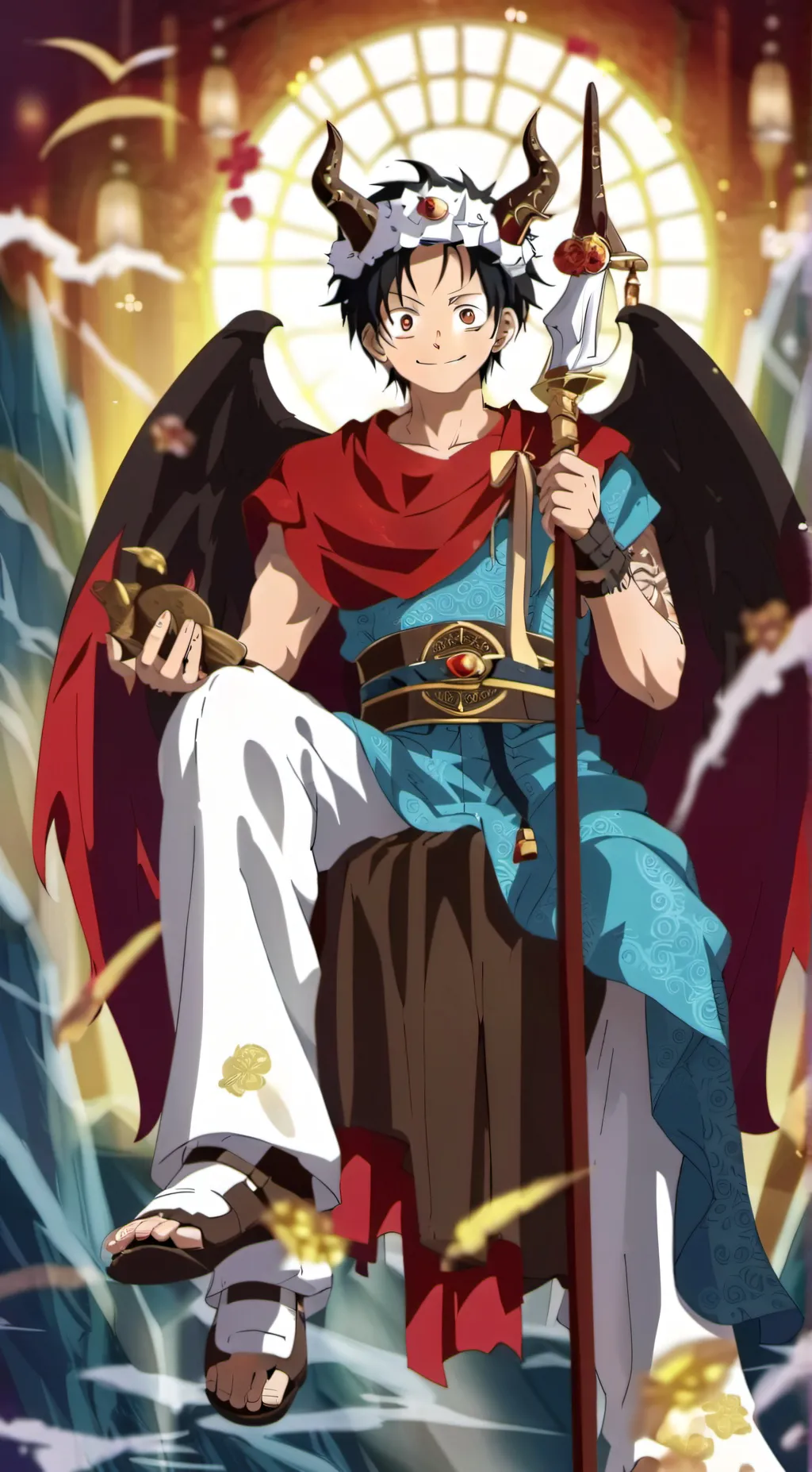 ai character: Derold background