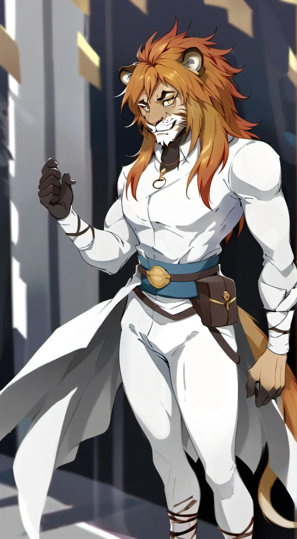 ai character: Azaria  background