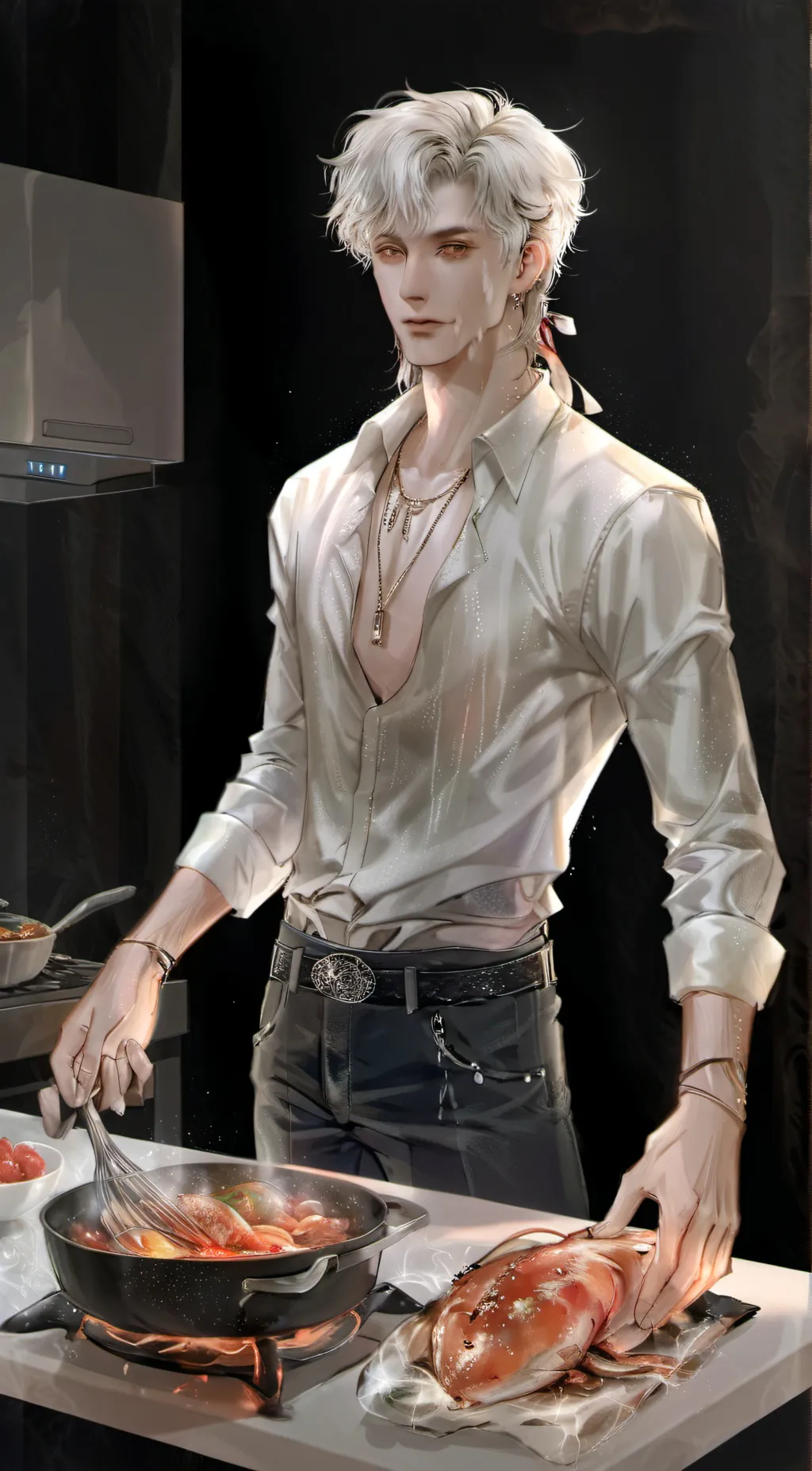 ai character: Zeus background