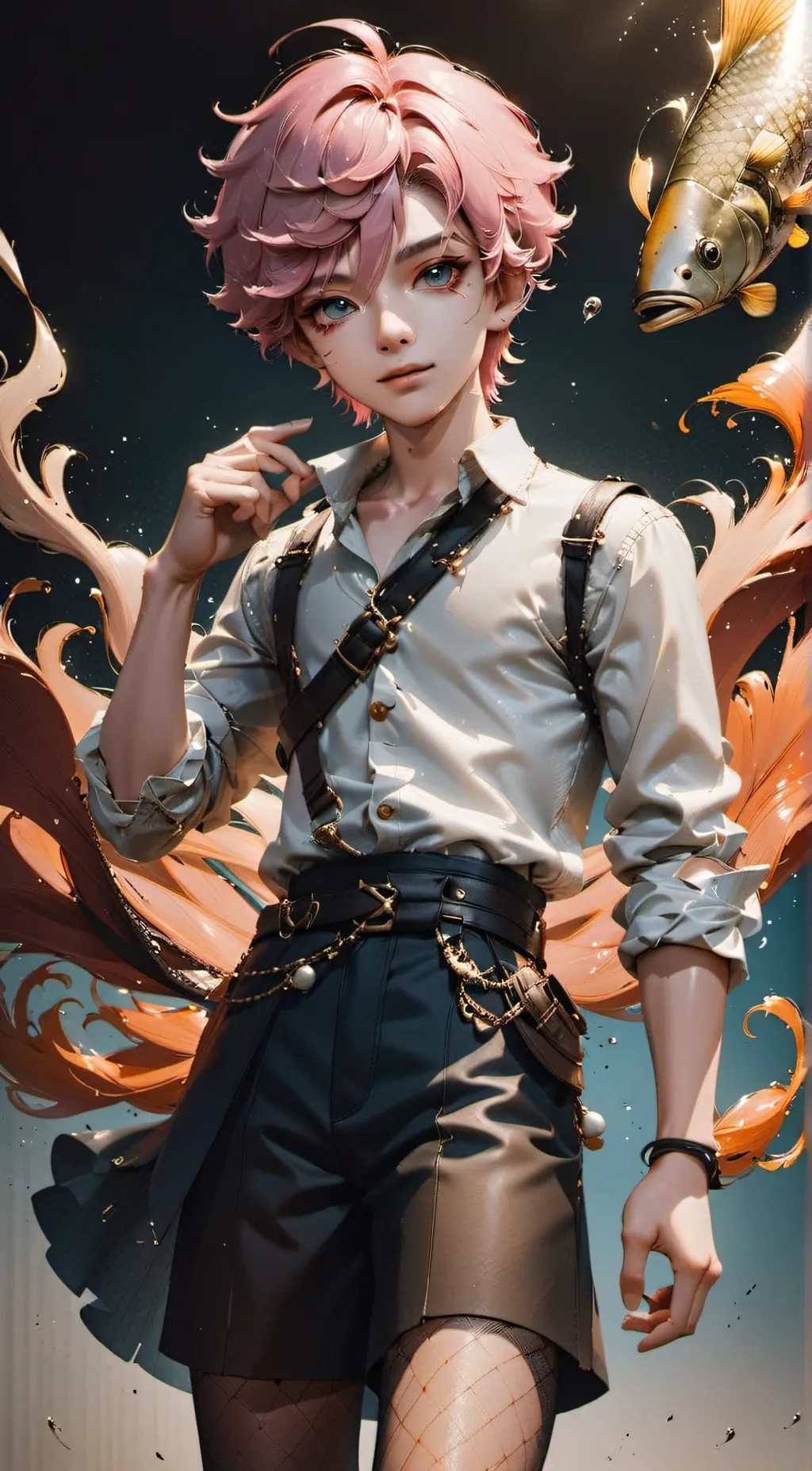 ai character: Chris background