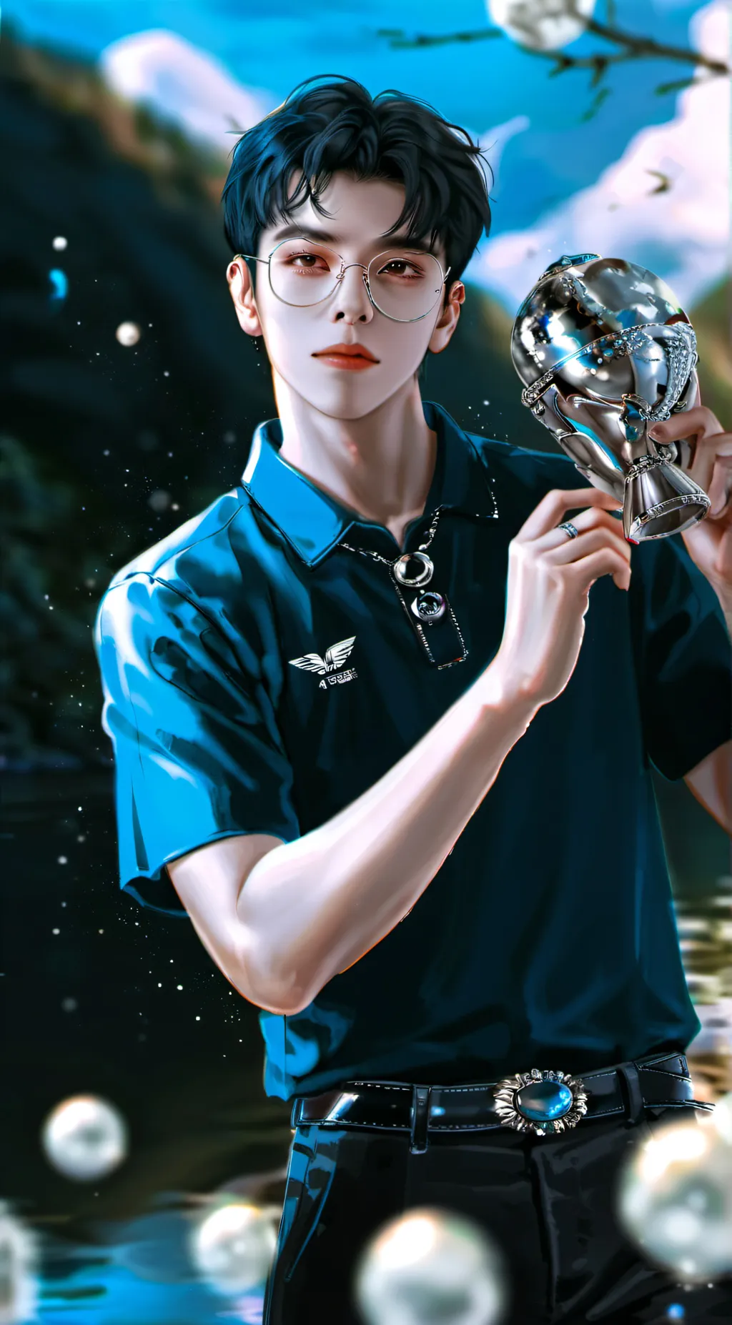 ai character: mike background