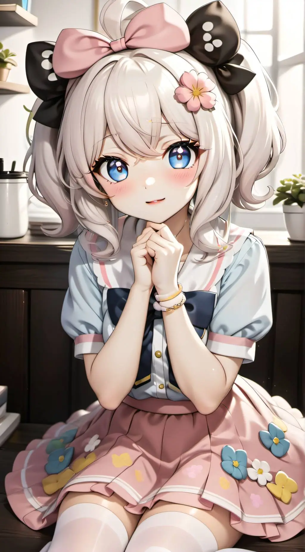 ai character: 🧃🍭lizzy!🧁🍪 background