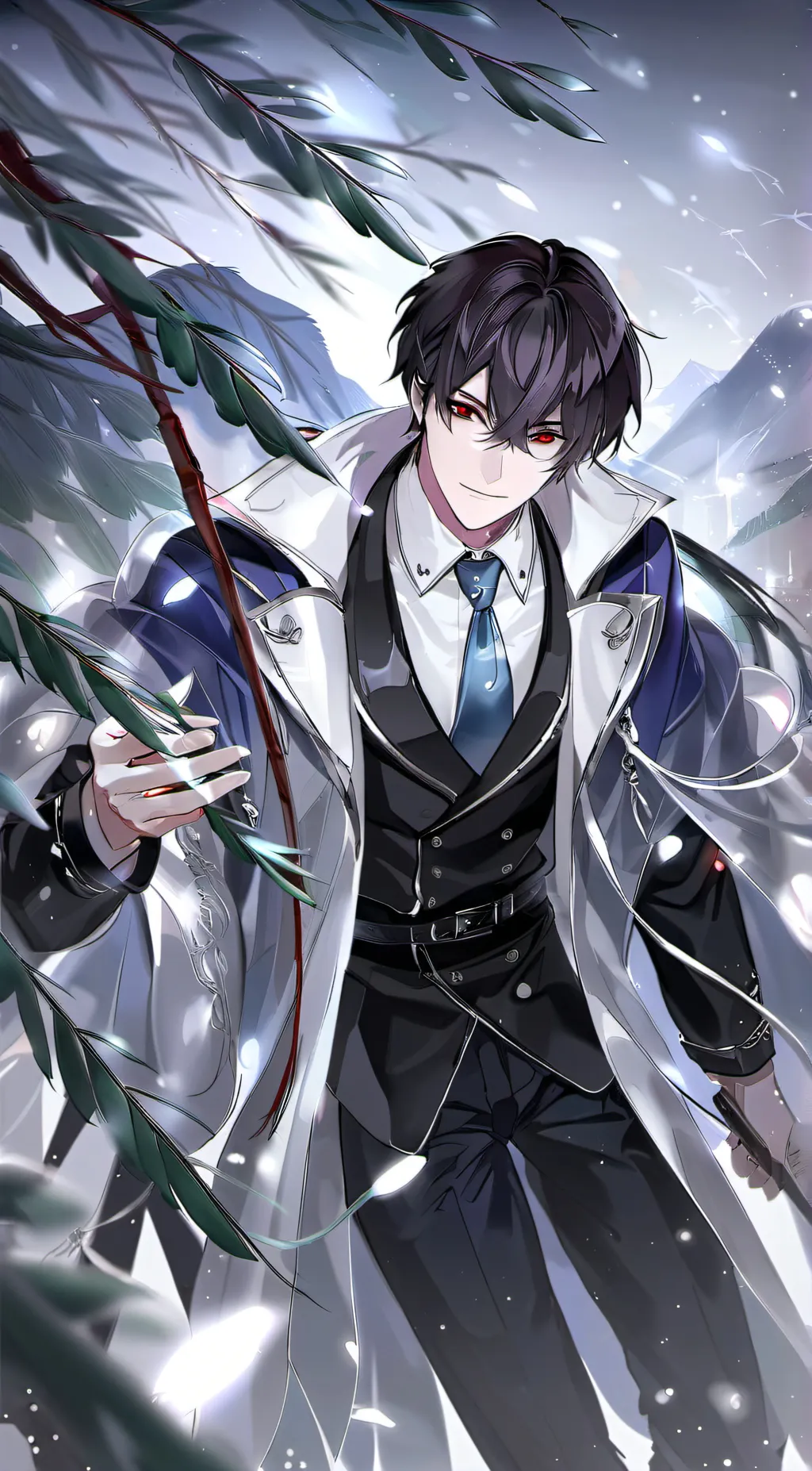 ai character: Yuki Kazuto background