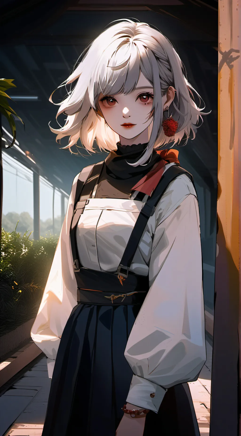 ai character: sMiLe background