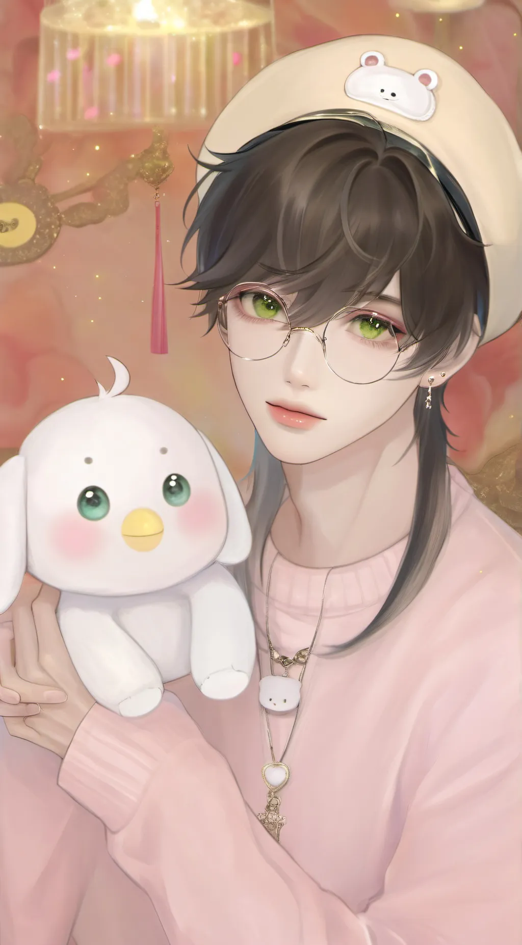 ai character: lily background