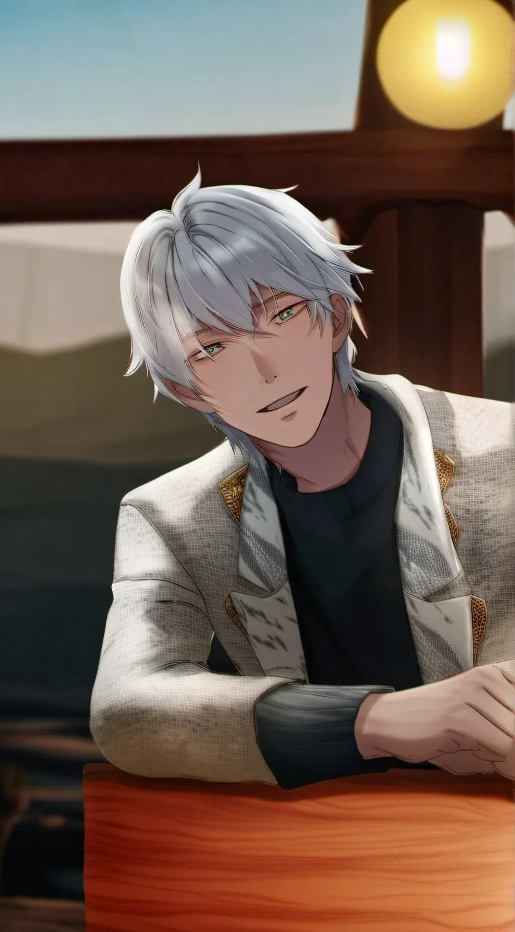 ai character: Cole background