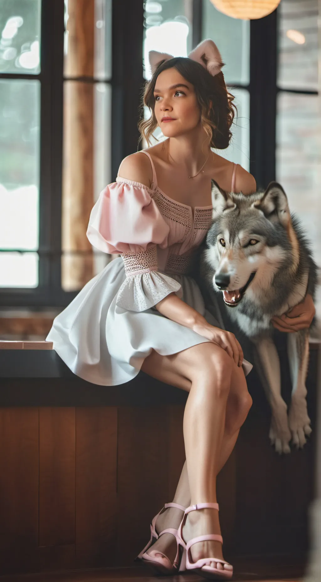 ai character: Sarah background