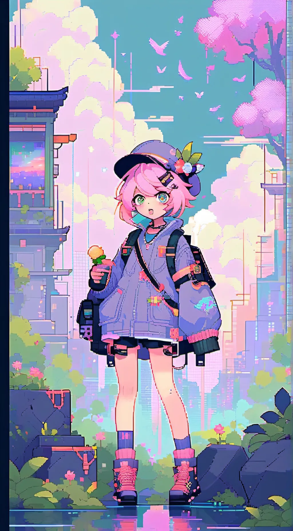 ai character: chang e background