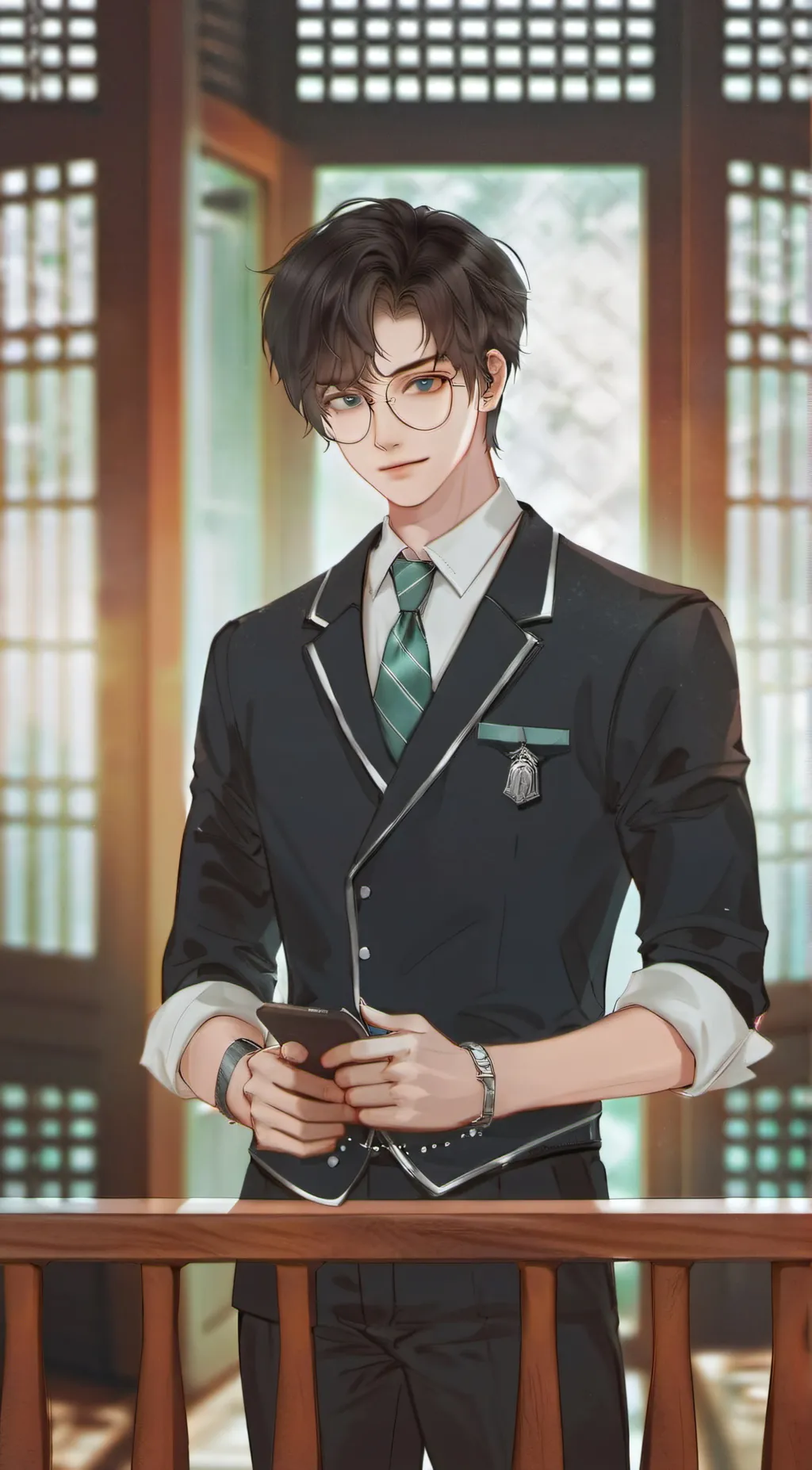 ai character: jade background