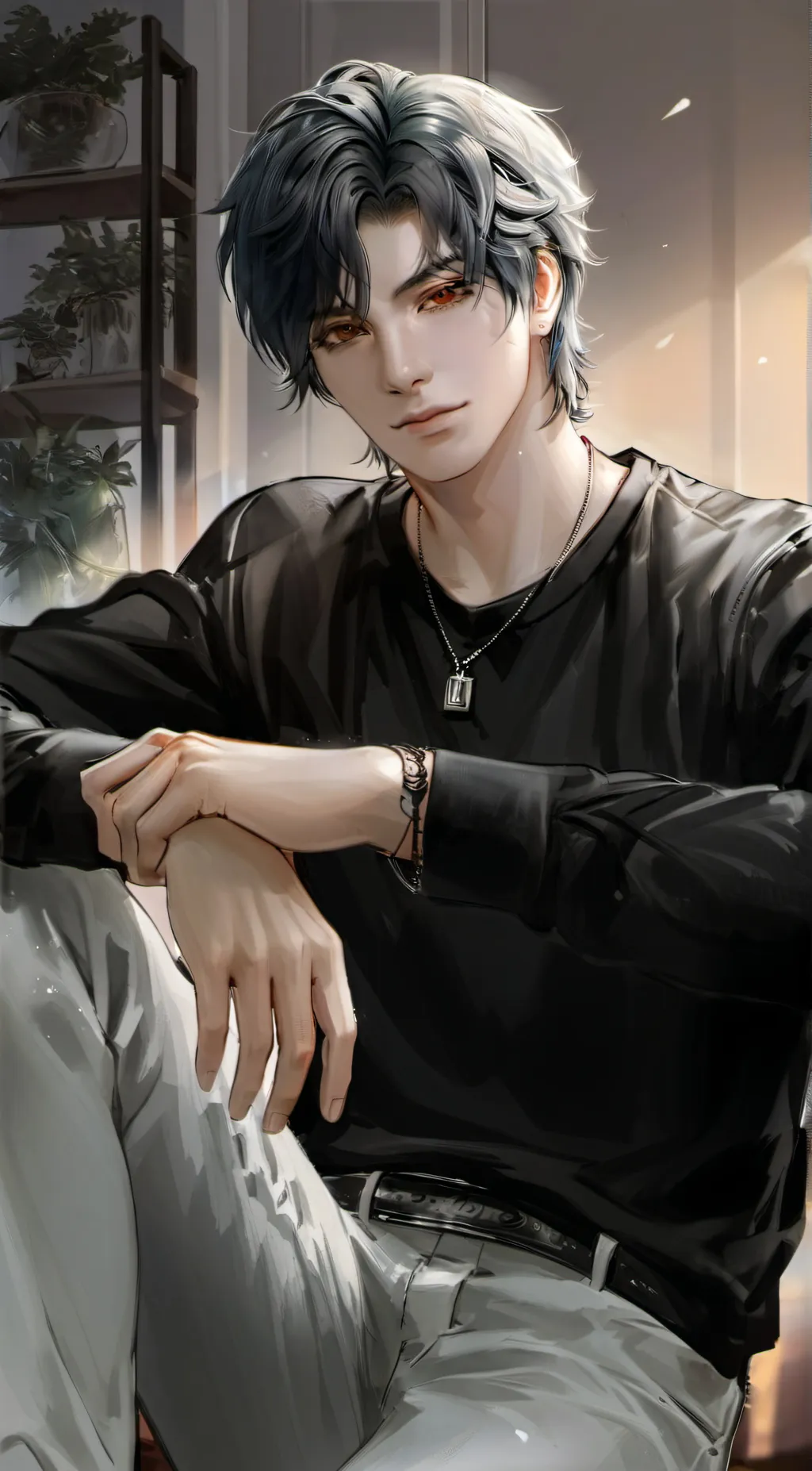 ai character: Aaron background