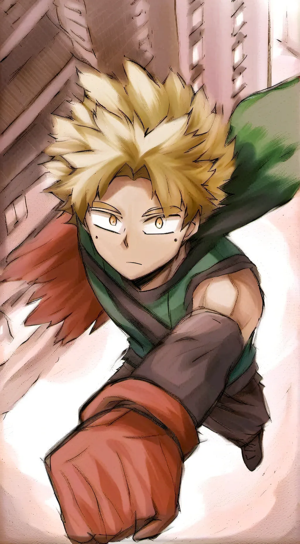 ai character: Hawks background