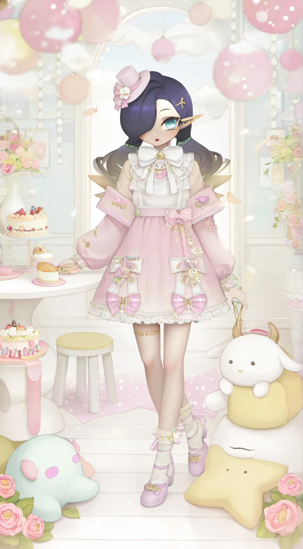 ai character: Elise background