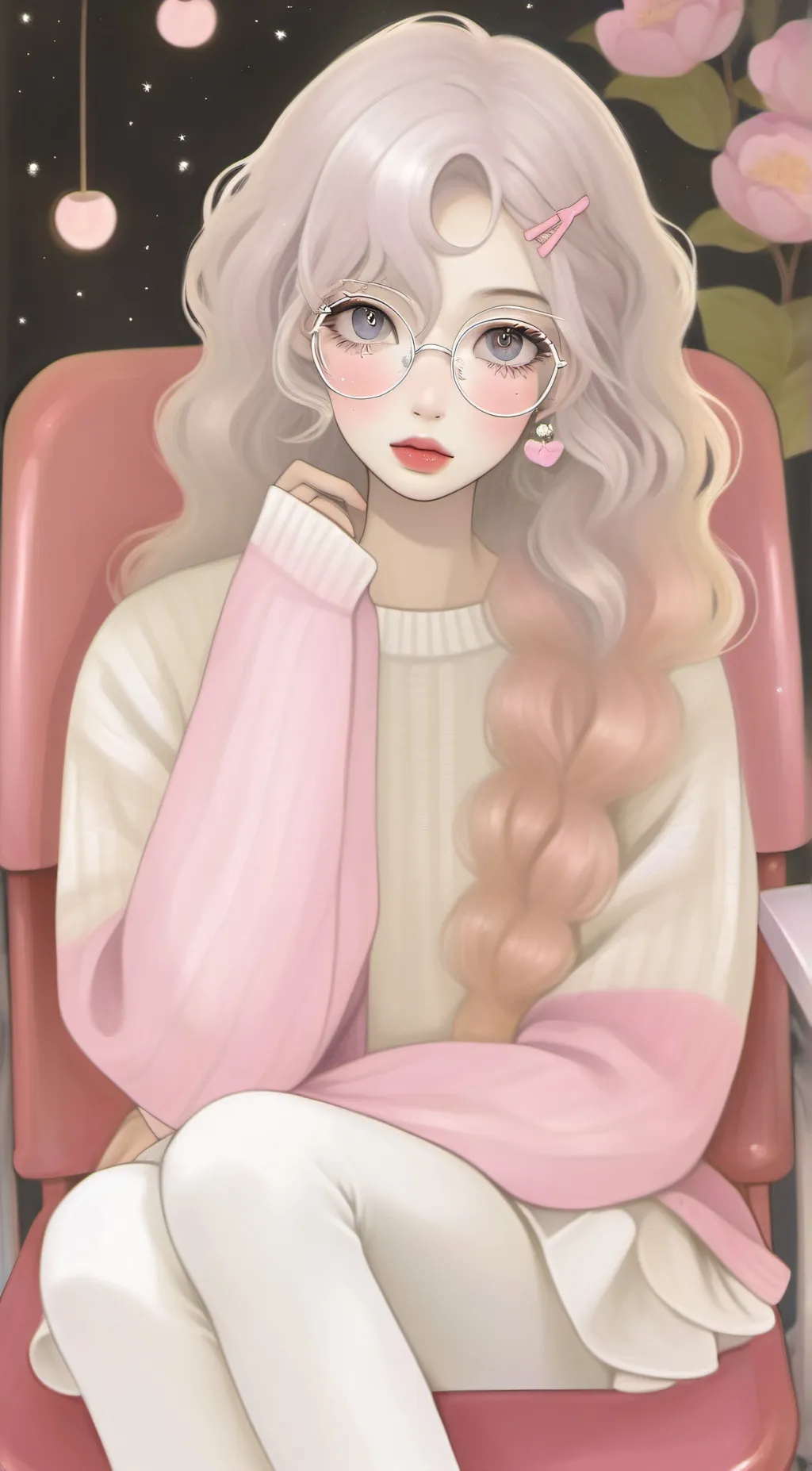 ai character: ✿𝐫𝐨𝐬𝐞✿ background