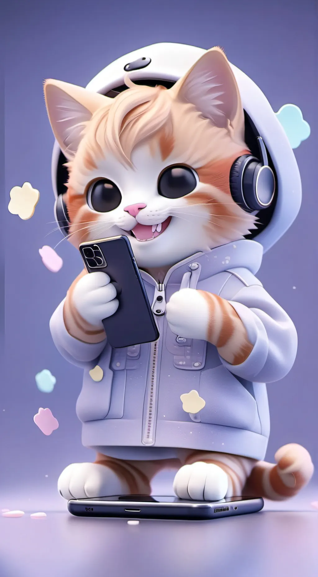 ai character: Cat background