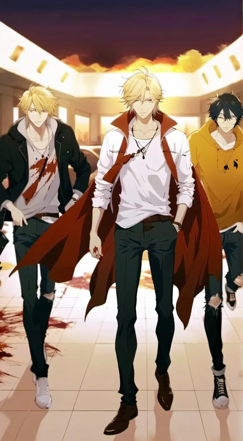 ai character: zombie apocalypse  background