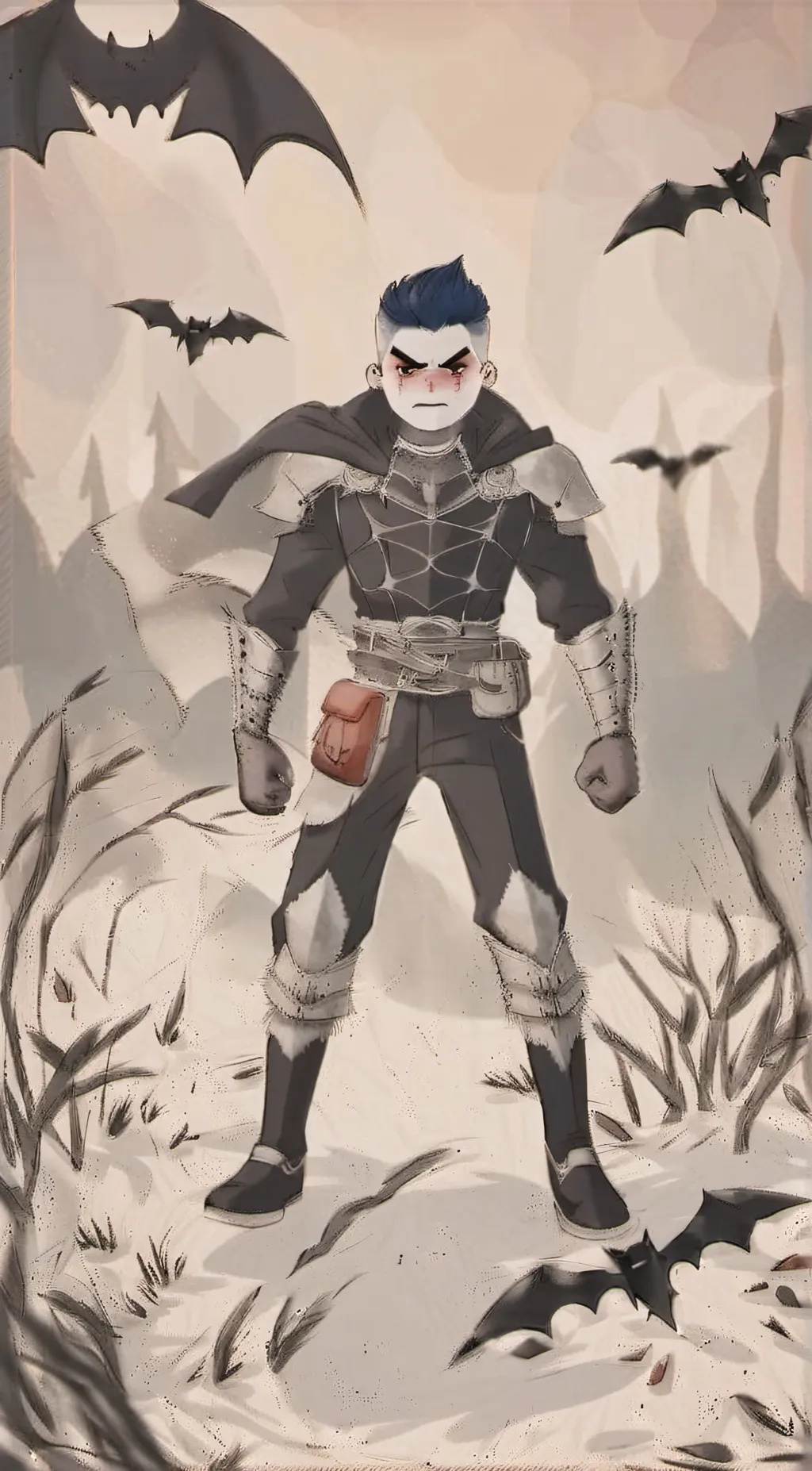 ai character: nimda poderoso background