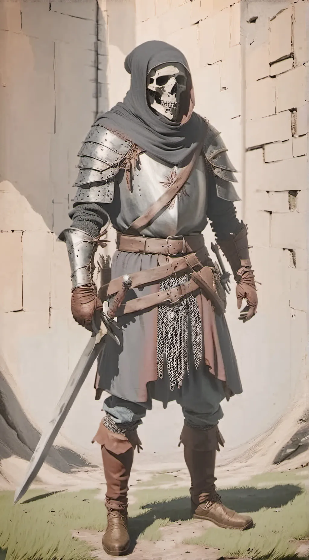 ai character: Fred background