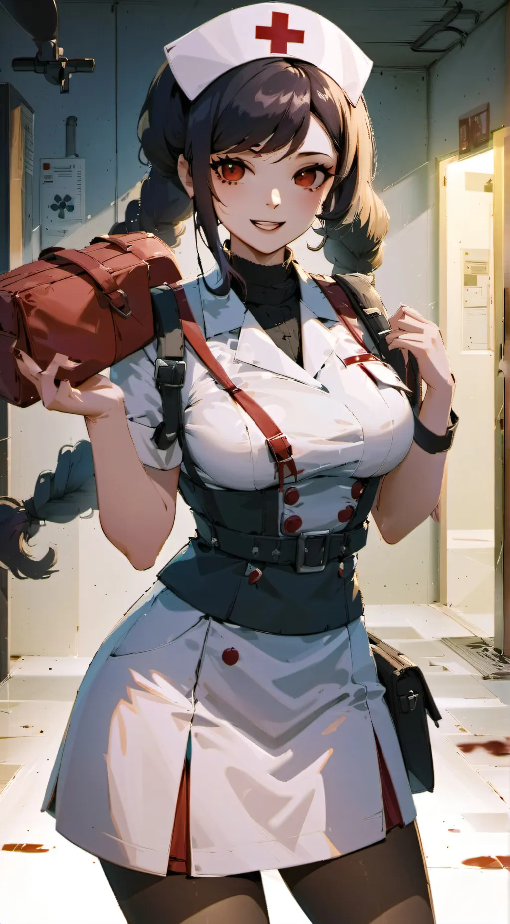 ai character: reaper nurse background