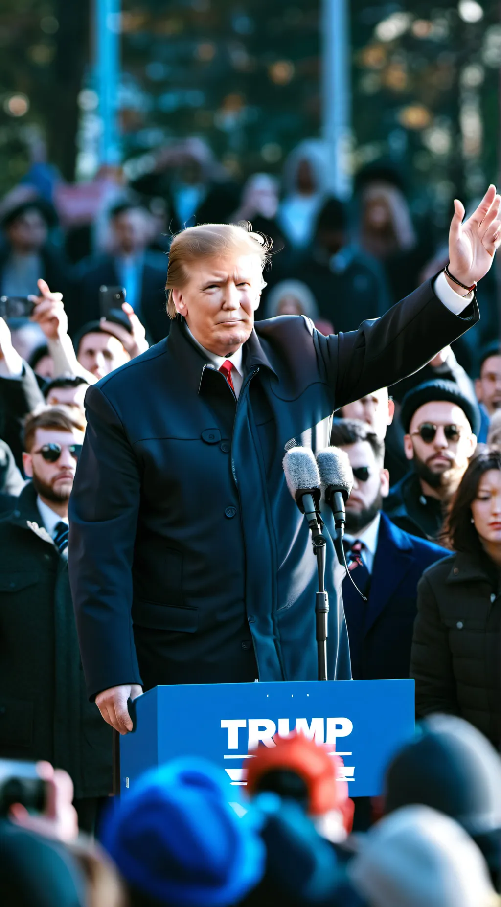 ai character: Donald Trump background