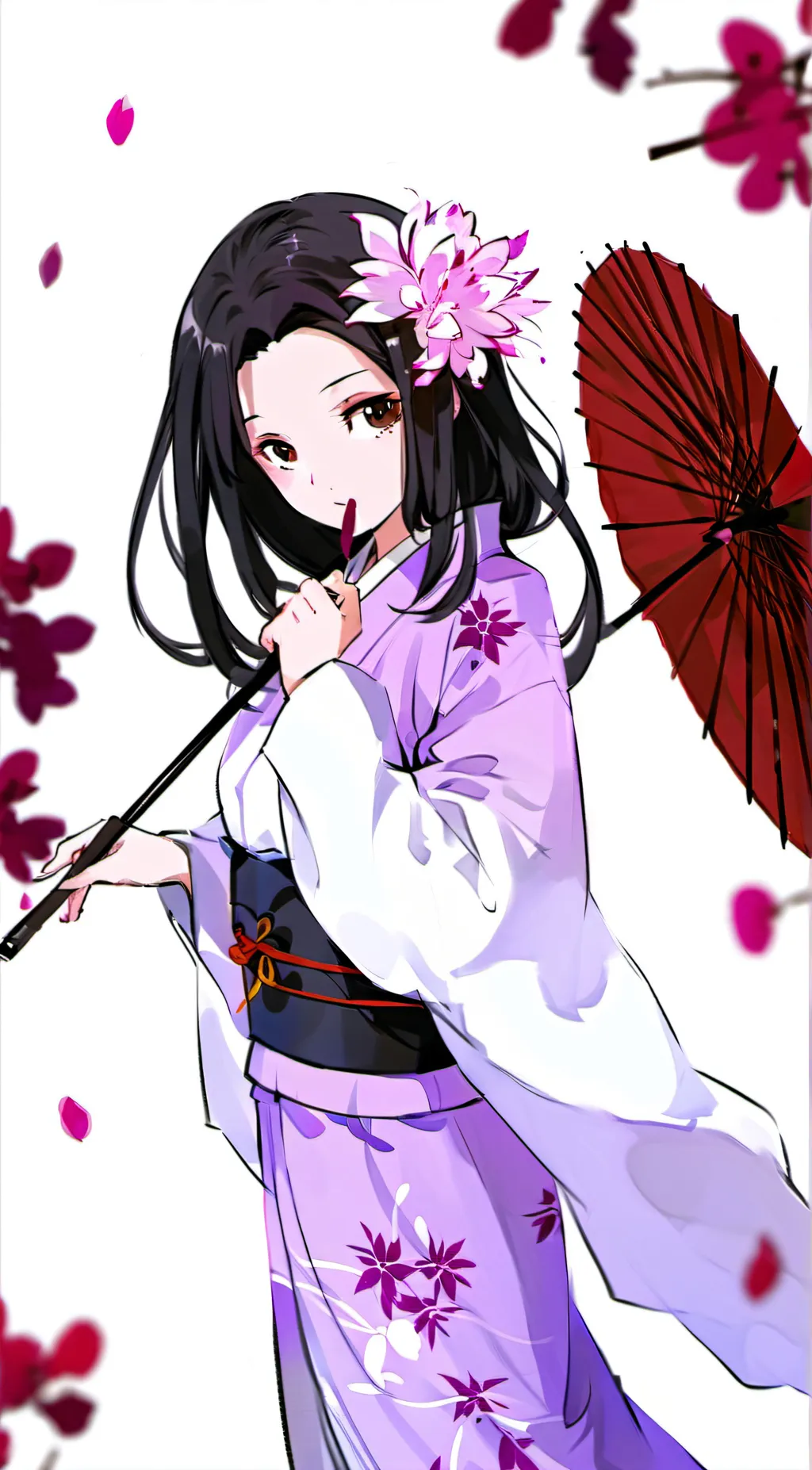 ai character: MHA & KNY <3 background