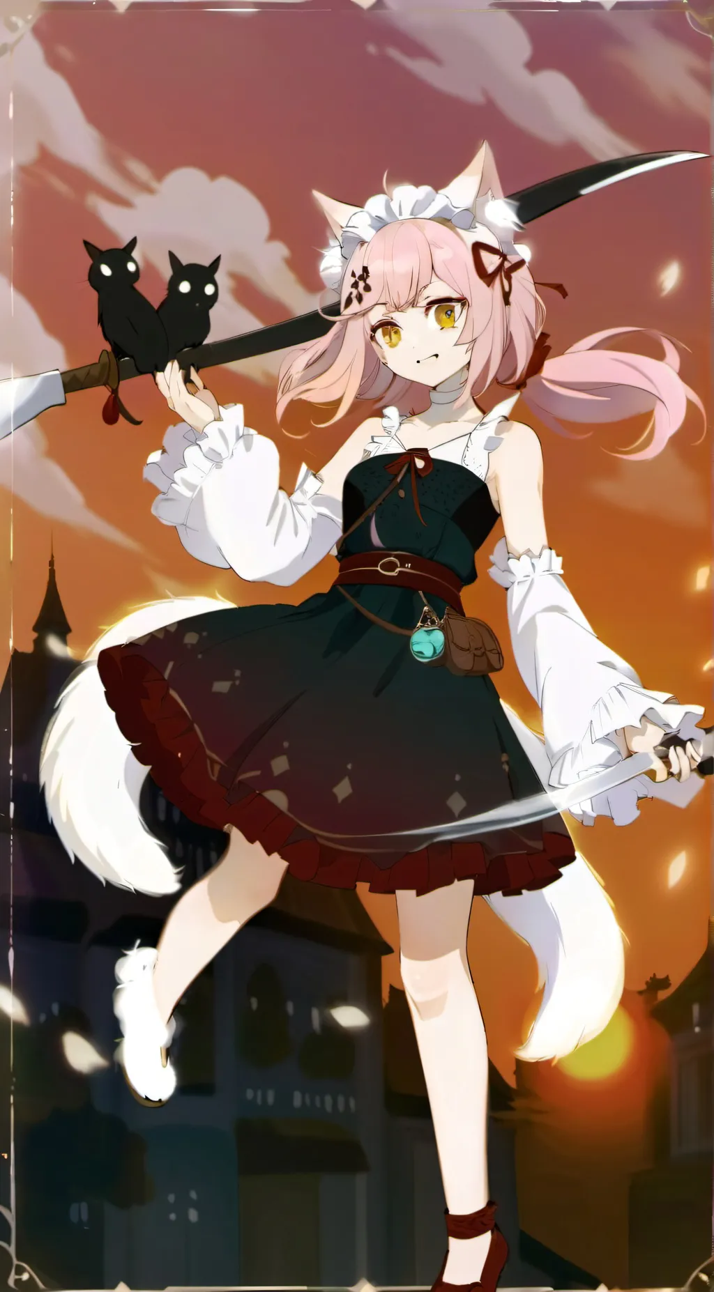 ai character: Aria background