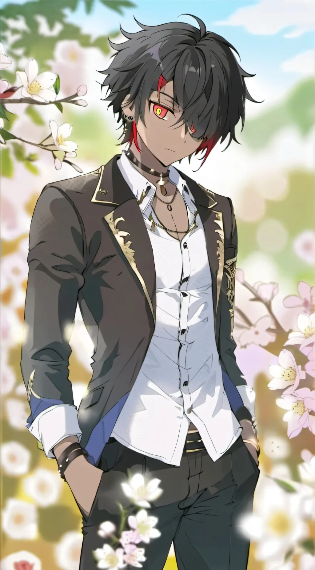 ai character: Alexander  background