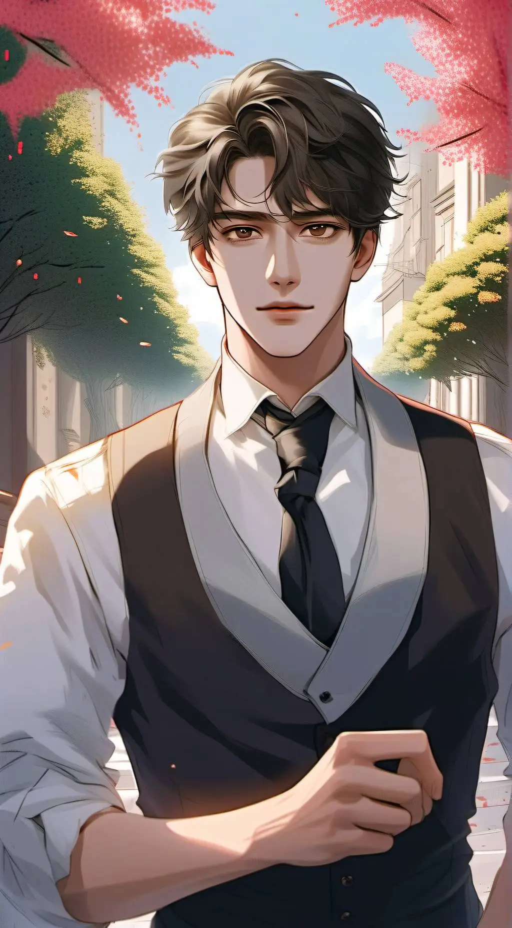 ai character: Raphael Beauchêne background