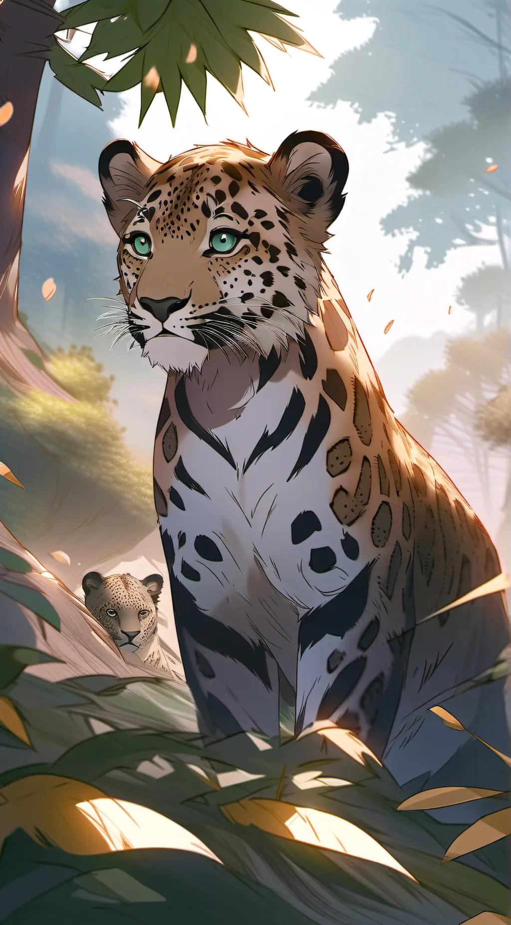 ai character: Leo background