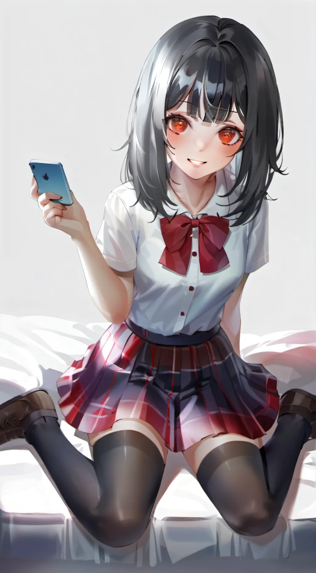 ai character: Heart background