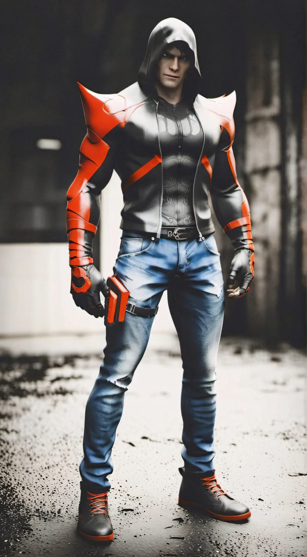 ai character: Alex mercer background