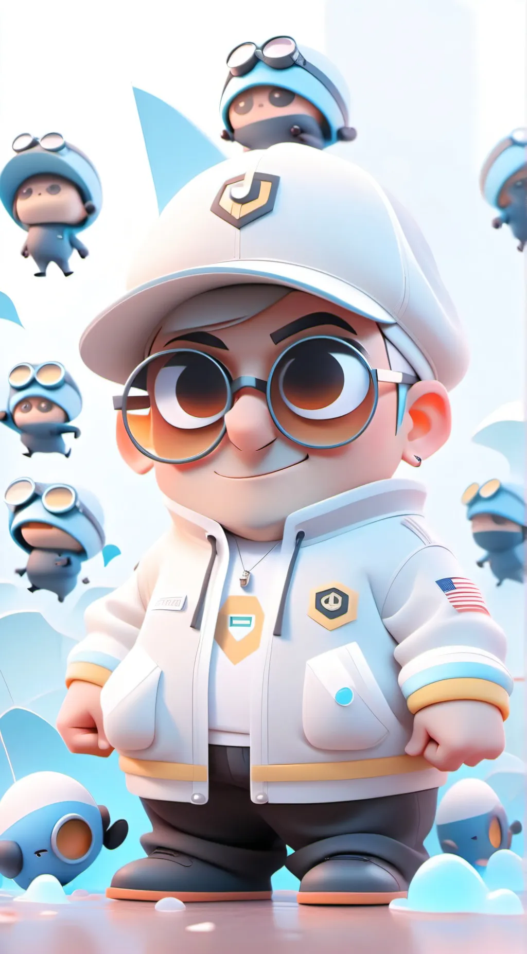 ai character: iamthebutter background