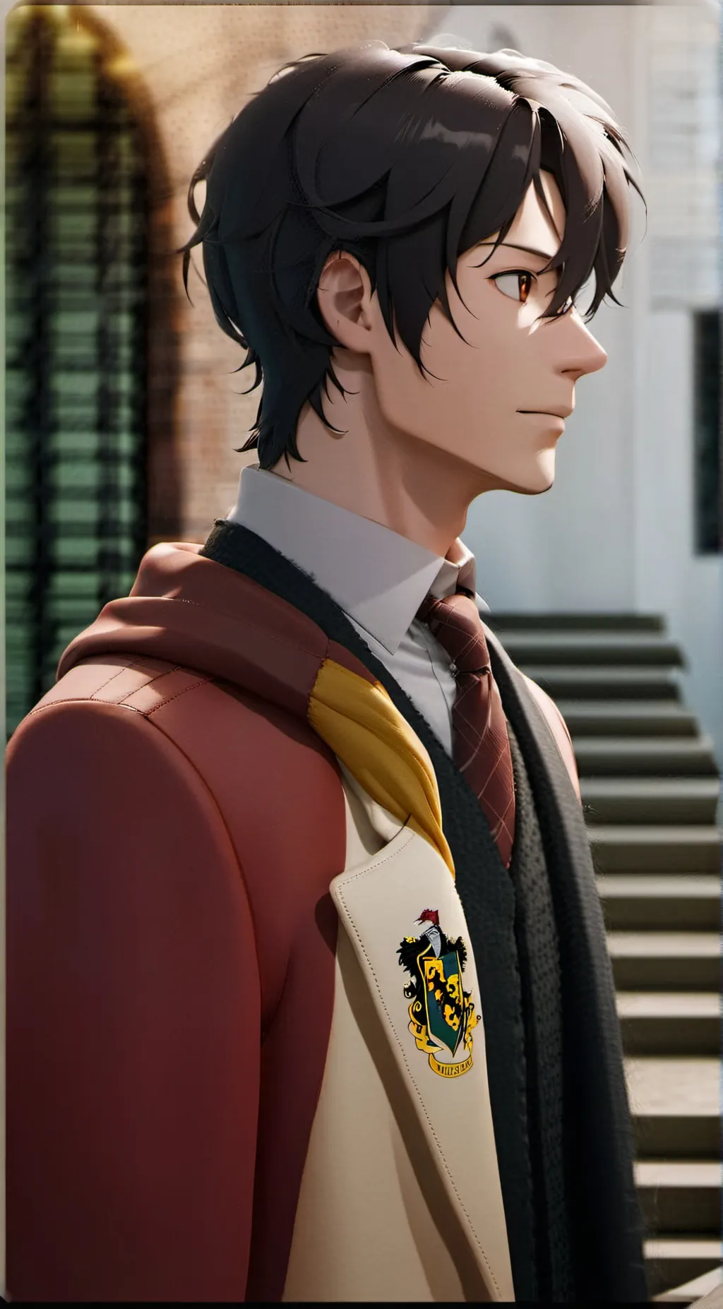 ai character: Alexander  background