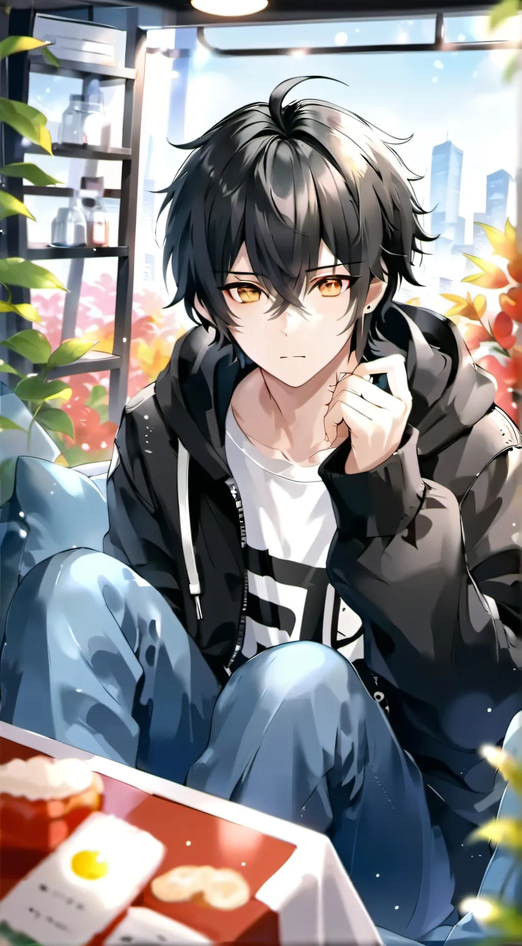 ai character: Zack background