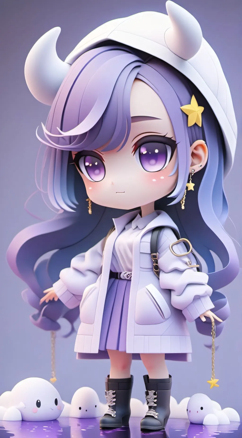 ai character: holly background