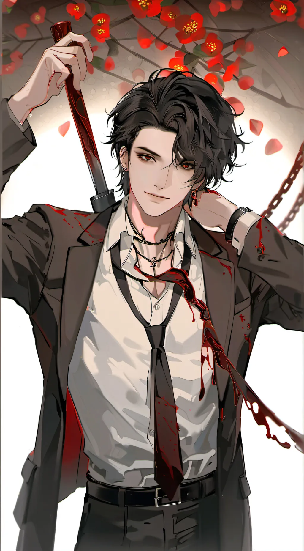 ai character: •Blake• background