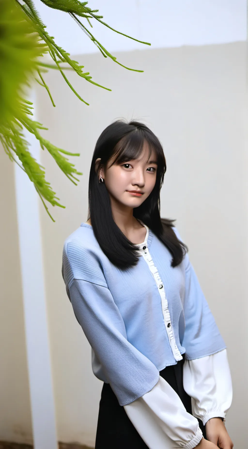 ai character: haneul  background