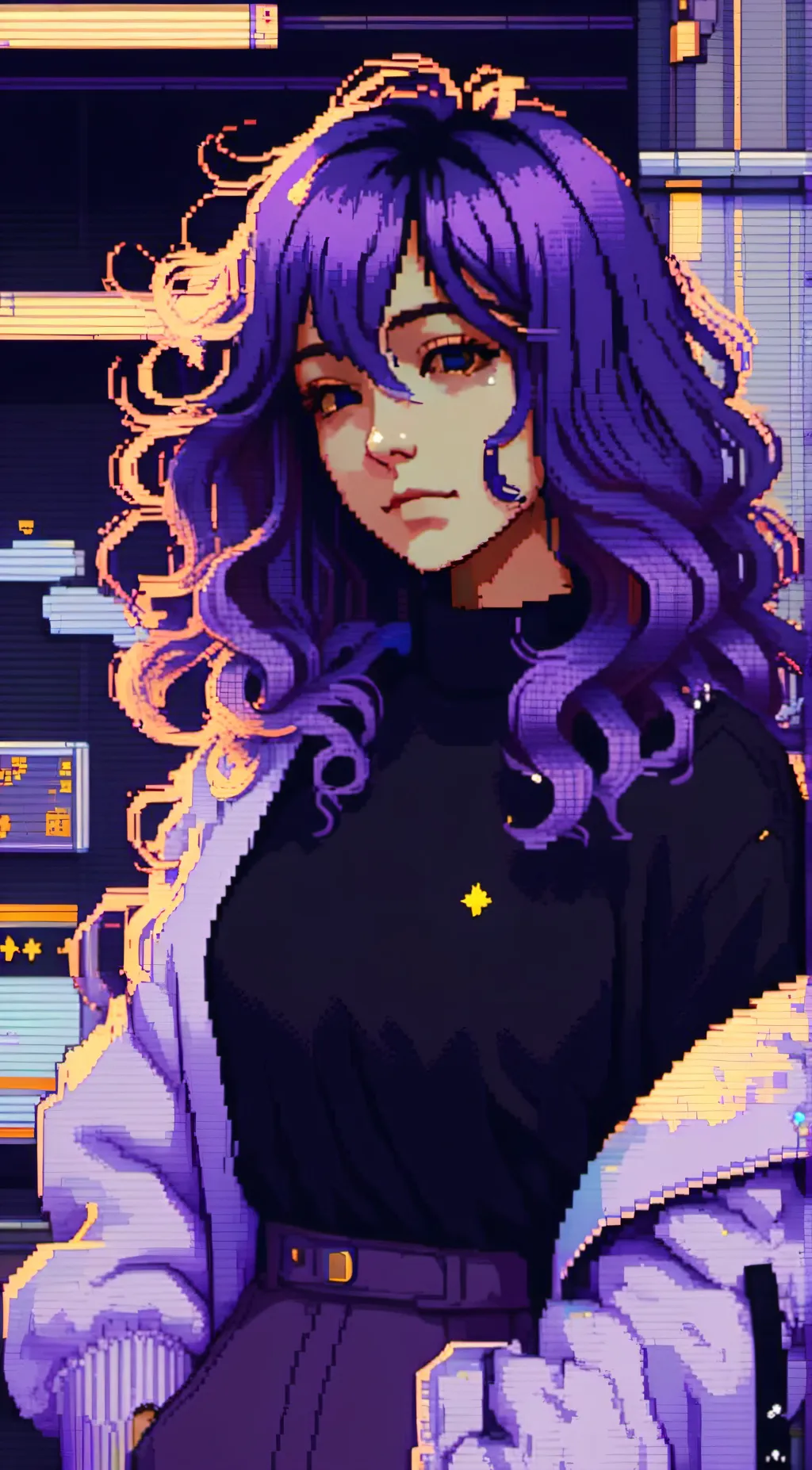 ai character: Kanashī Marie background