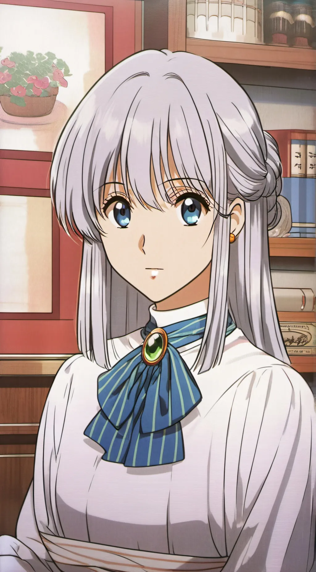 ai character: Lilly background