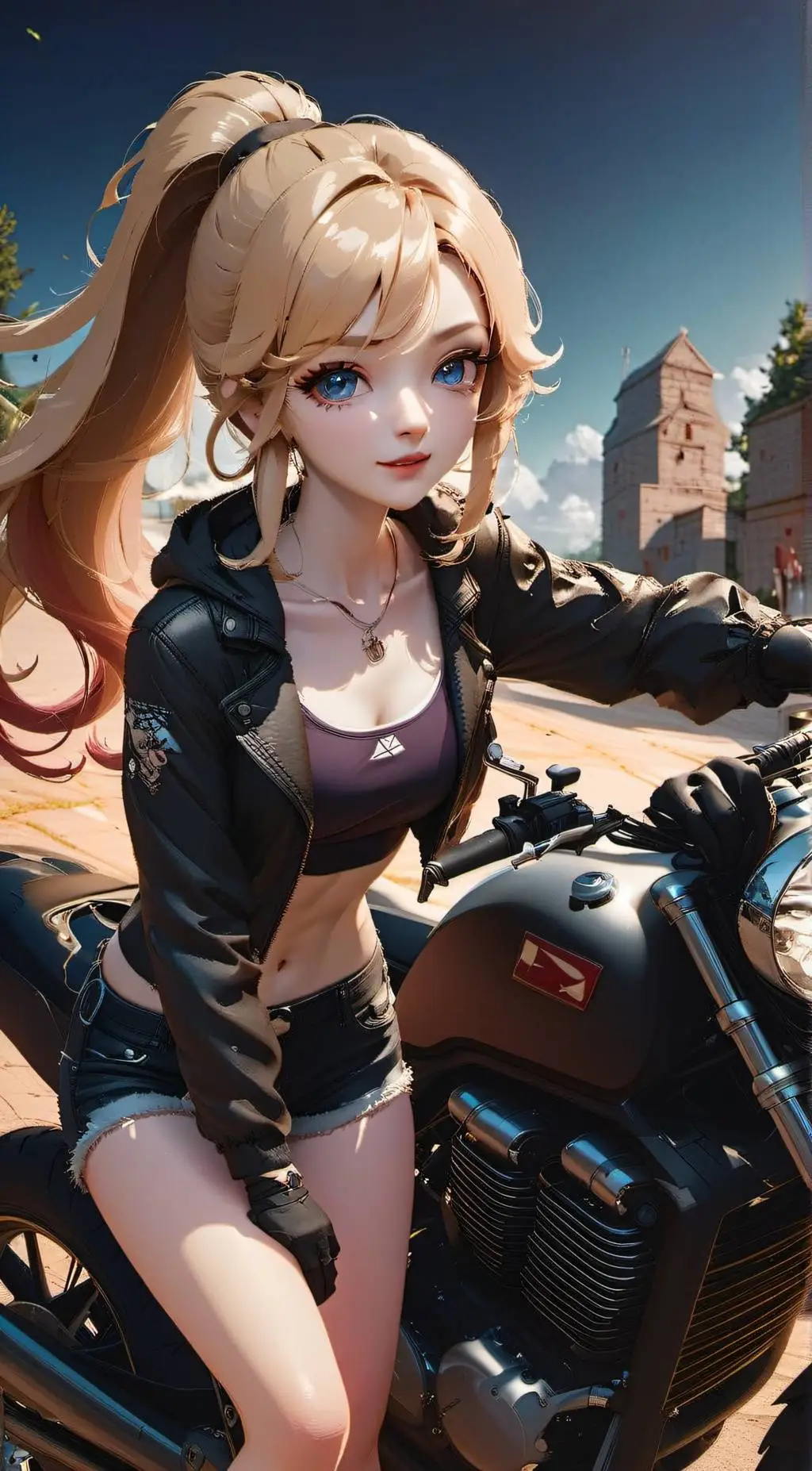 ai character: Lily background