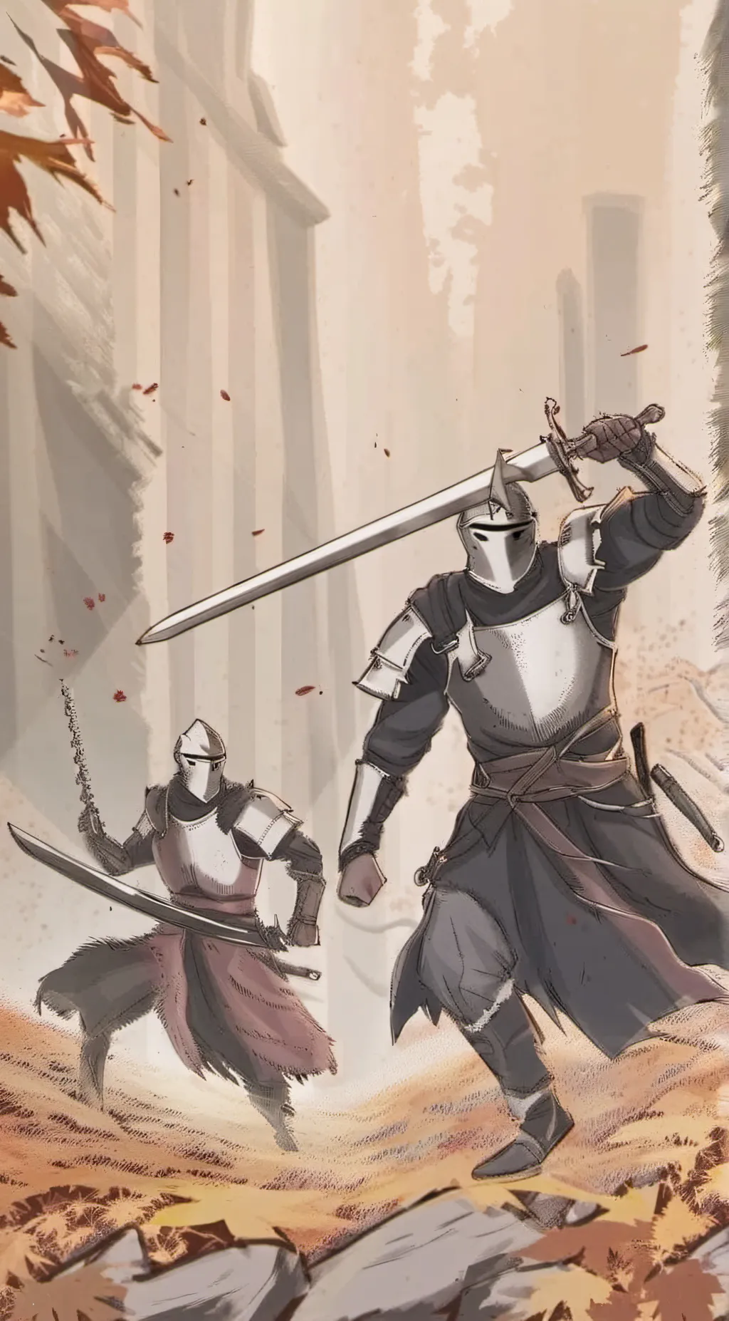 ai character: the klosean duo background