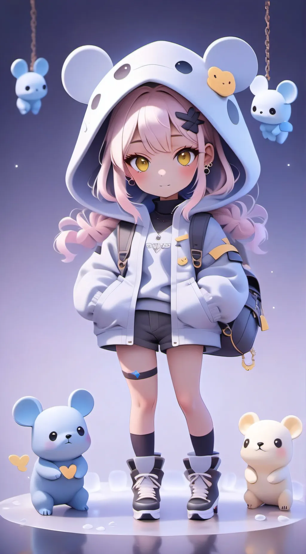 ai character: lucy background