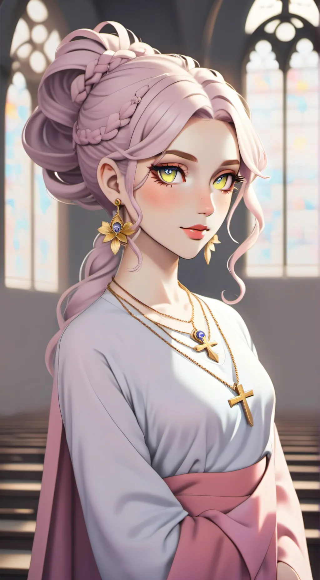 ai character: Mari-bella background