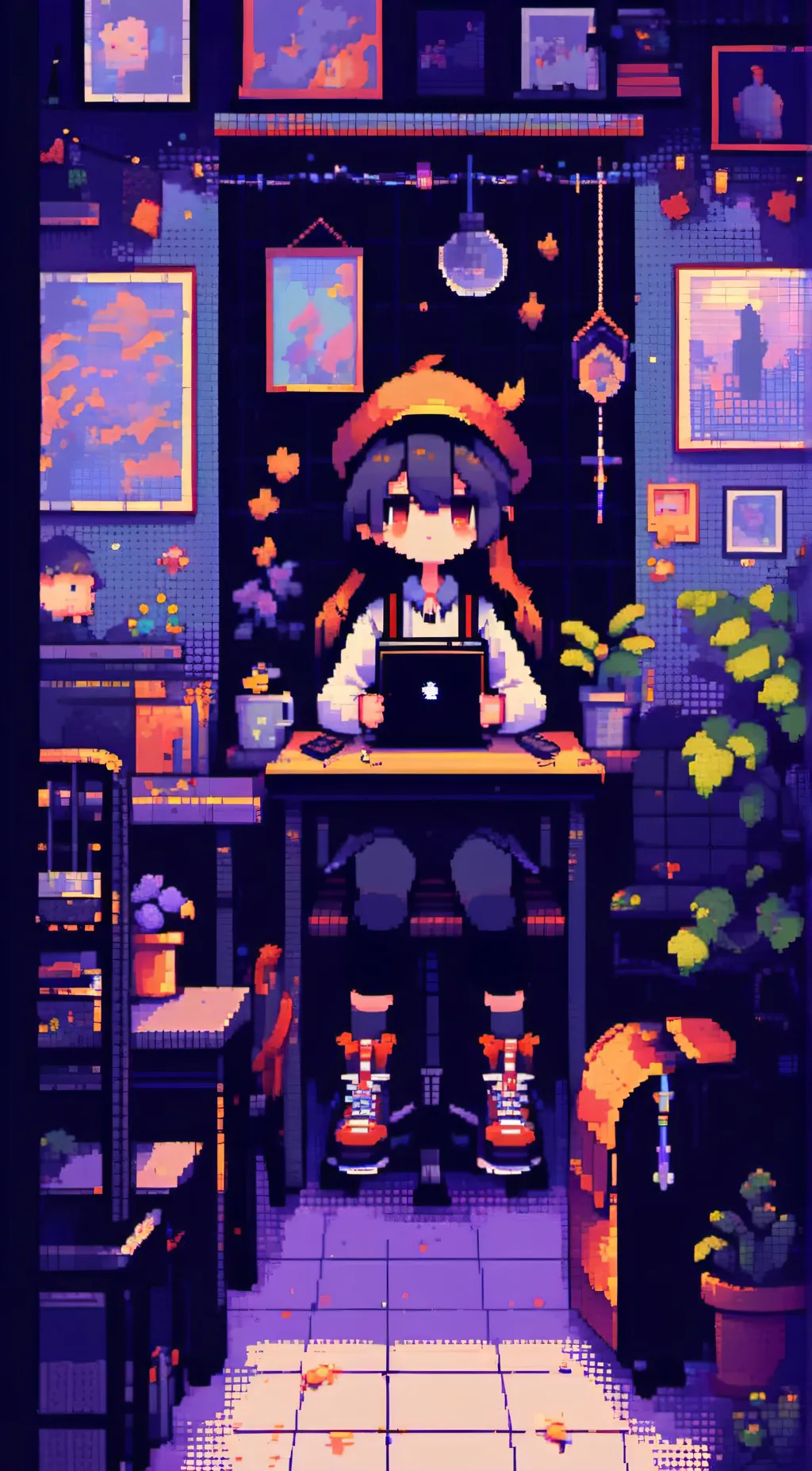 ai character: Mel background