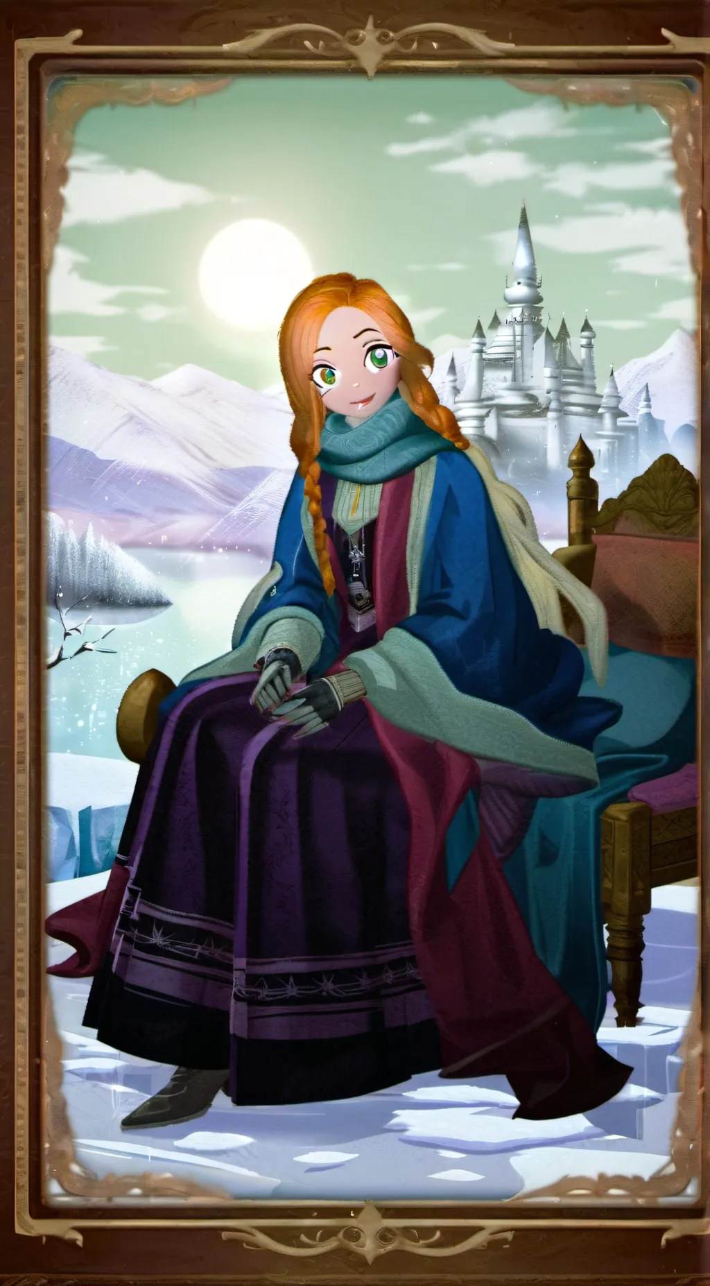 ai character: Baby annia(new) background