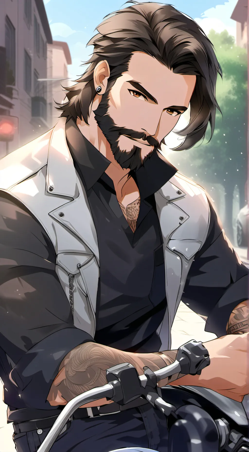 ai character: Cole background